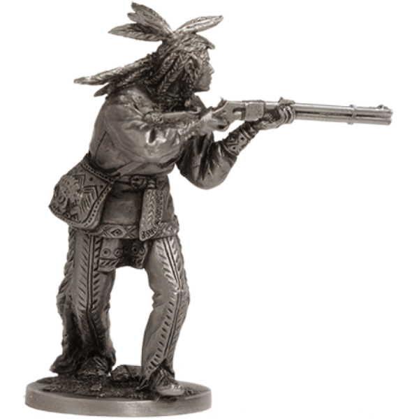 WW-13 Индеец с ружьем