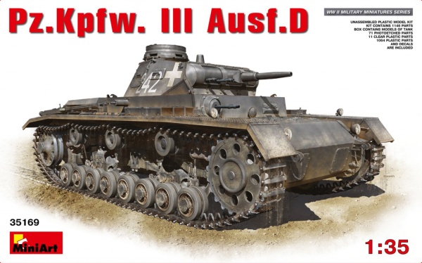 MA35169 1/35 Средний танк Pz.Kpfw.III Ausf.D