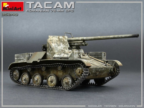 MA35240 1/35 Румынская 76-mm САУ "Такам" Т-60 с интерьером