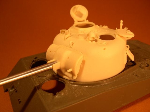 F097 Late High Bustle 75mm Sherman Turret