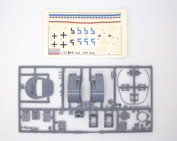 EE35108 Легкий танк БТ-7 обр.1935 ранняя версия