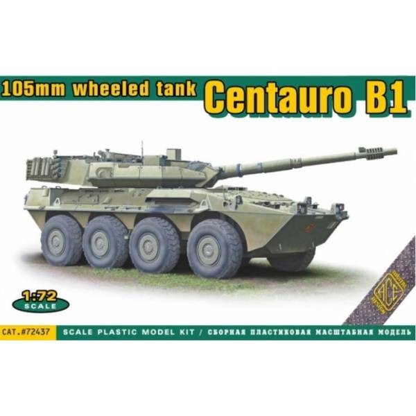 ACE72437 B1 Centauro 105mm wheeled tank