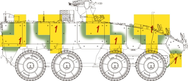 TW60019 1/35 ROC TIFV CAMOUFLAGE SPECIALIZED