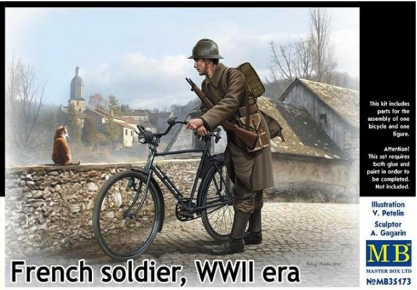 MB35173 French soldier WWII