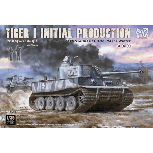 BT-014 1/35 TIGER I INITIAL PRODUCTION