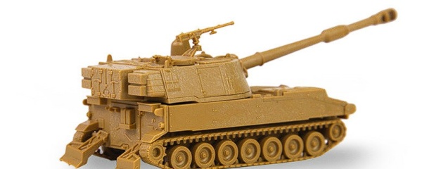 7422 Американская самоходная гаубица "М-109 А2" 7422 Американская самоходная гаубица "М-109 А2"