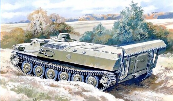 UM233 MT-LB w/equipment for selfdigging around