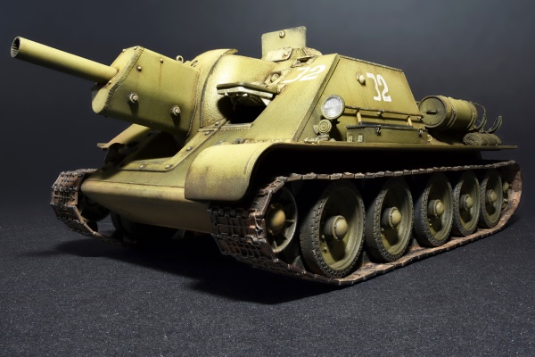 MA35175 1/35 S-U-122 Первых выпусков. Набор с полным интерьером