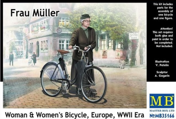 MB35166 The German woman’s bicycle, WW II era