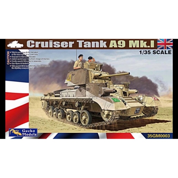 35GM0003 1/35 Cruiser Tank Mk. I, A9 Mk. 1 35GM0003 1/35 Cruiser Tank Mk. I, A9 Mk. 1