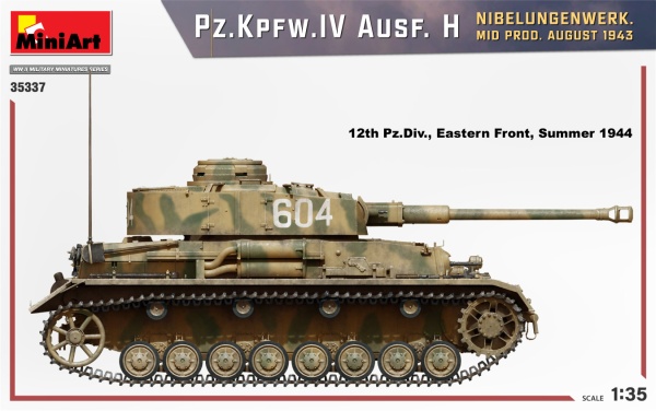 MA35337 "Pz.Kpfw.IV Ausf. H Nibelungenwerk. Mid Prod. (August 1943)" 