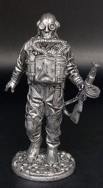 WW2-72 Военный пловец-диверсант, 1941-45. СССР