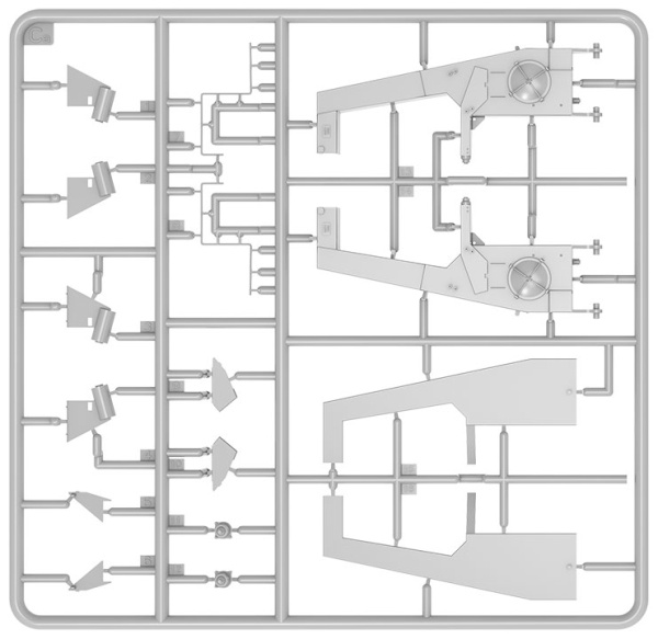 MA37045 1/35 Колейный Минный Трал KMT-7 Середнего Типа