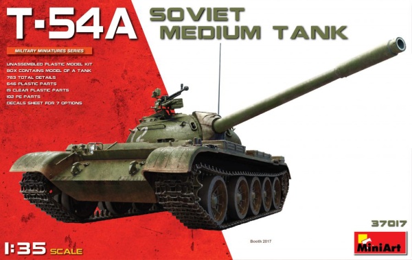 MA37017 1/35 T-54A Советский средний танк