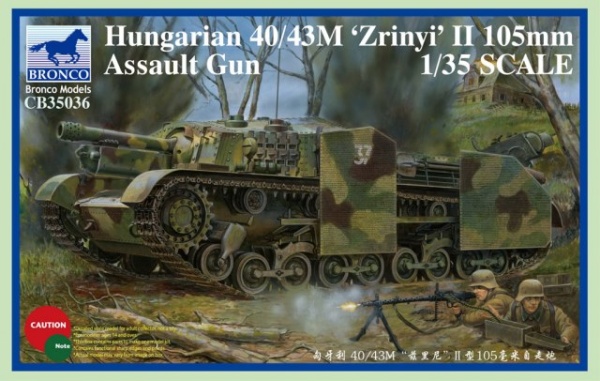 CB35036 1/35 40/43M  ‘Zrinyi’ II 105mm Assault Gun