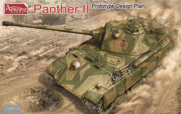 35A012 1/35 Panther II Prototype Design Plan 35A012 1/35 Panther II Prototype Design Plan