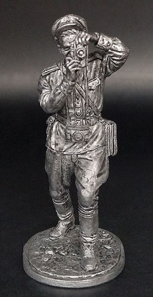 WW2-70 Военный фотокорреспондент, ст. лейтенант, 1943-45 гг. СССР