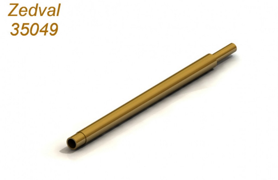 35049 76,2 мм ствол. ЗИС-3 без дульного тормоза