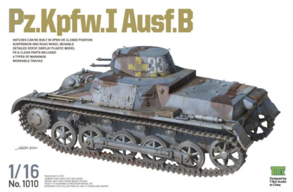 ТА1010 1/16 Pz.Kpfw.I Ausf.B