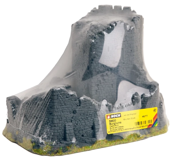 58600 Руина замка Castle Ruin, 18 x 14 cm, 12 cm high