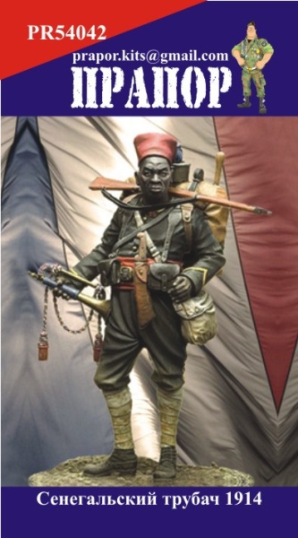 PR54042 Сенегальский трубач 1914