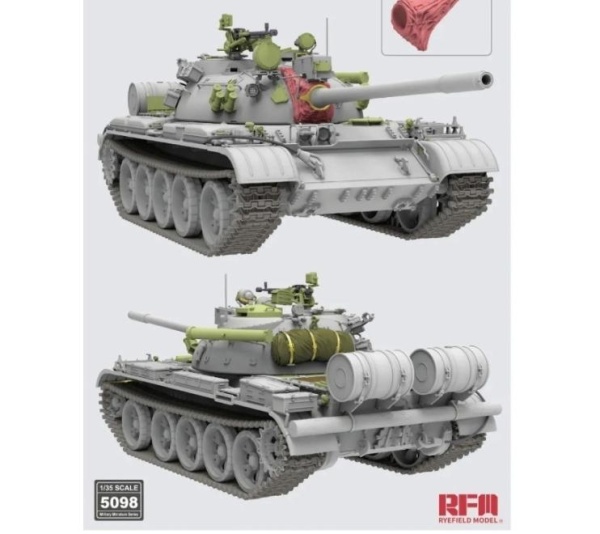 RM-5098 1/35 Tип-55A Medium Tank Mod.1981