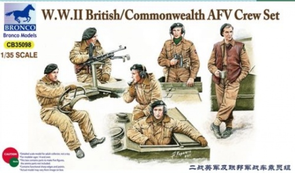 CB35098 British /Commonwealth AFV Crew set