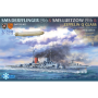 SP-7043 1/700 SMS DERFFLINGER 1916 & SMS LUETZOW 1916 & ZEPPELIN Q CLASS (LIMITED EDITION)