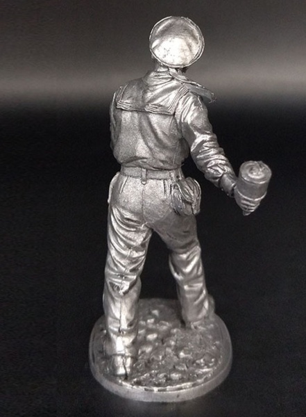 WW2-60 Краснофлотец с автоматом ППШ и гранатой РПГ-40, 1943-45гг. СССР