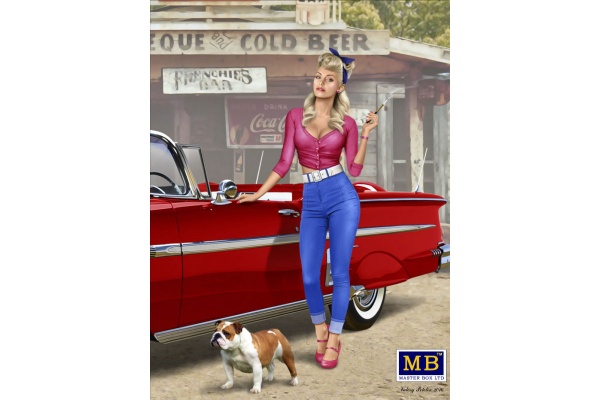 MB24015 Фигуры, Серия Пин-ап. Краткая остановка. Набор № 1