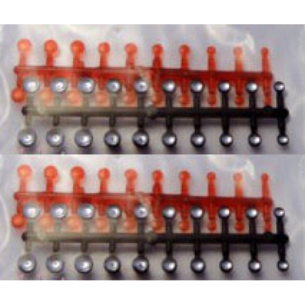 ELF 3505 R Катафоты красные (20 шт.) с запресованными отражателями+20 красных линз.