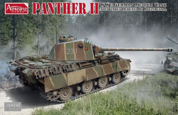 35A040 1/35 PANTHER II the turret designed by Rheinmetall 35A040 1/35 PANTHER II the turret designed by Rheinmetall