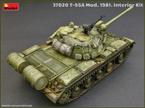 MA37020 1/35 T-55A Mod. 1981 с Интерьером