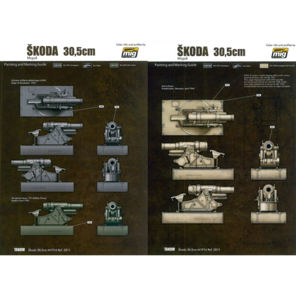 ТА2011 1/35 Skoda 30.5cm M1916 Siege Howitzer