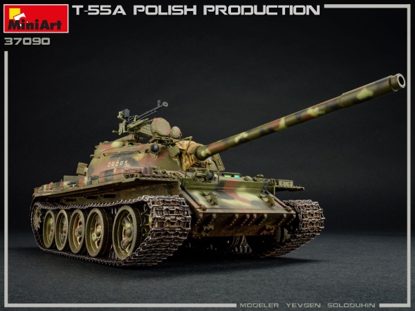 MA37090 1/35 Танк Т-55А польского производства