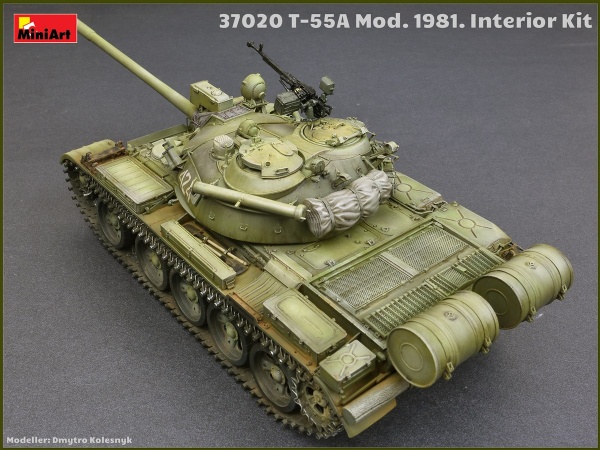 MA37020 1/35 T-55A Mod. 1981 с Интерьером