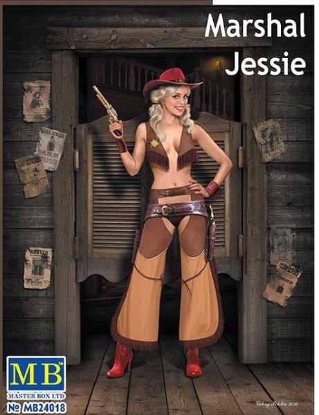 MB24018 Фигуры, Серия Пин-ап. Маршал Джесси
