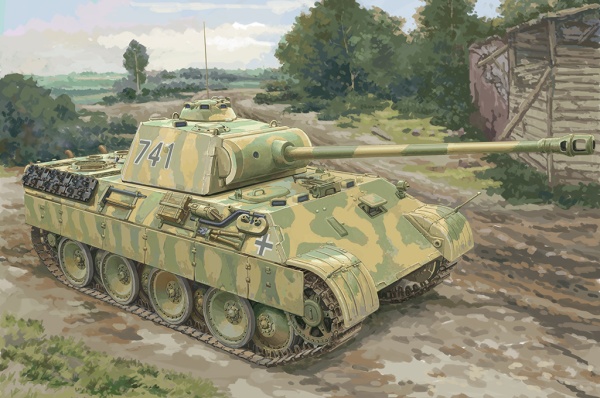 84830 1/48 Немецкий танк Sd.Kfz.171 PzKpfw Ausf A 