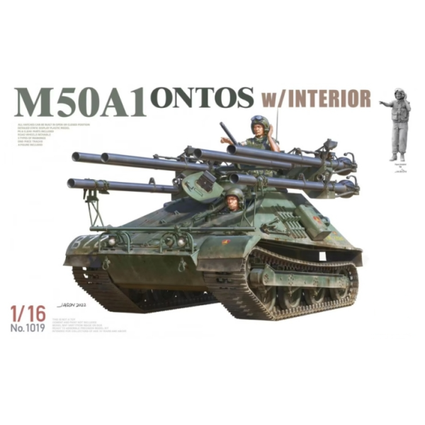 ТА1019 1/16 M50A1 ONTOS w/INTERIOR