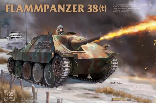 ТА2180 1/35 САУ FLAMMPANZER 38(t)