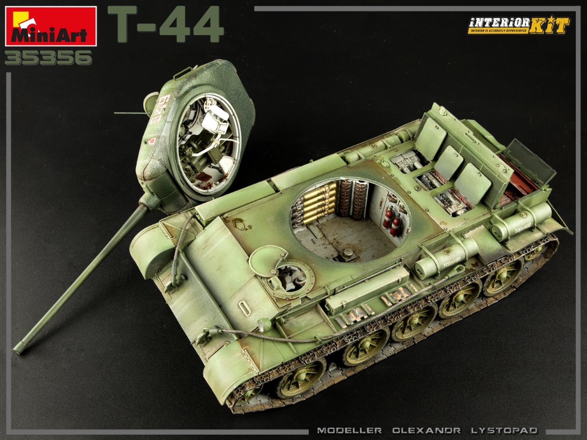 35356 T-44 Interior Kit (1:35)