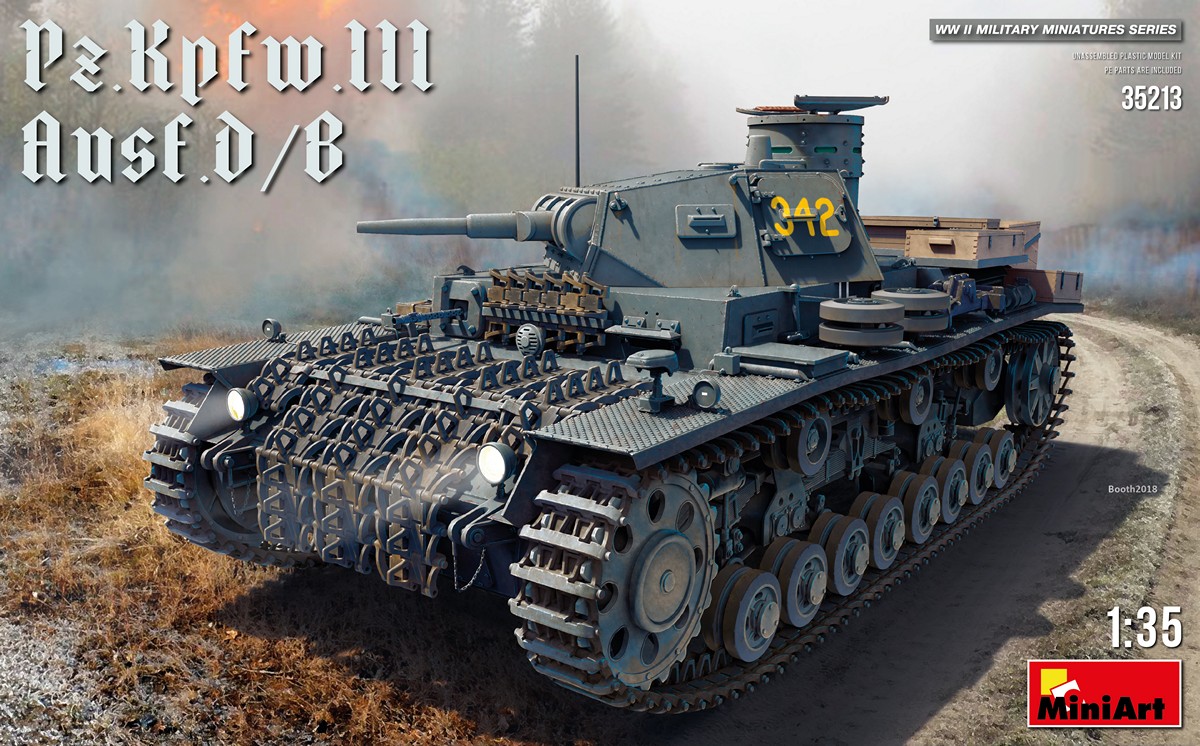 Pz kpfw iii. MINIART 35213. PZ.Kpfw.III Ausf.a. PZ.Kpfw.III Ausf.d. Танк PZ Kpfw 3.