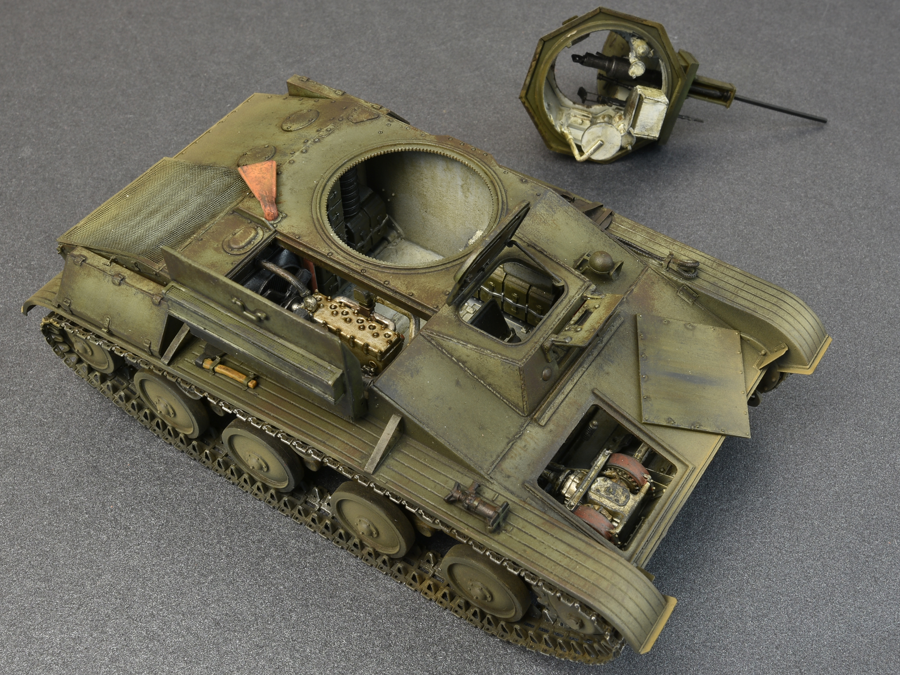 Модель танка т-60 Миниарт