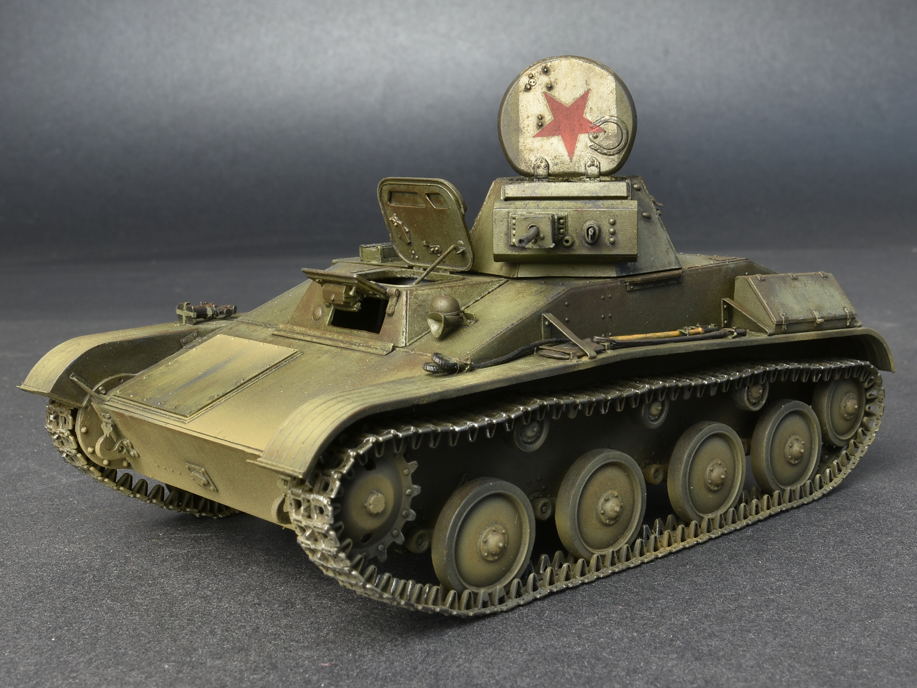 Модель танка т-60 Миниарт