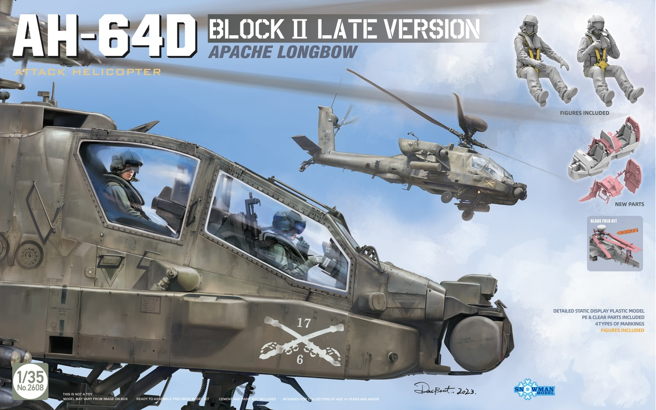 2608 AH-64D Block II Late Version 1:35