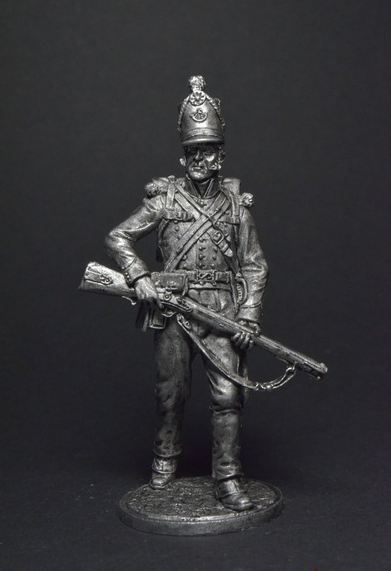 NAP-85 Рядовой 95-го стрелкового полка. Великобритания 1810-15 гг. 54 мм