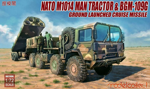 UA72096 Nato M1001 MAN Tractor & BGM-109G Ground Launched Cruise Missile