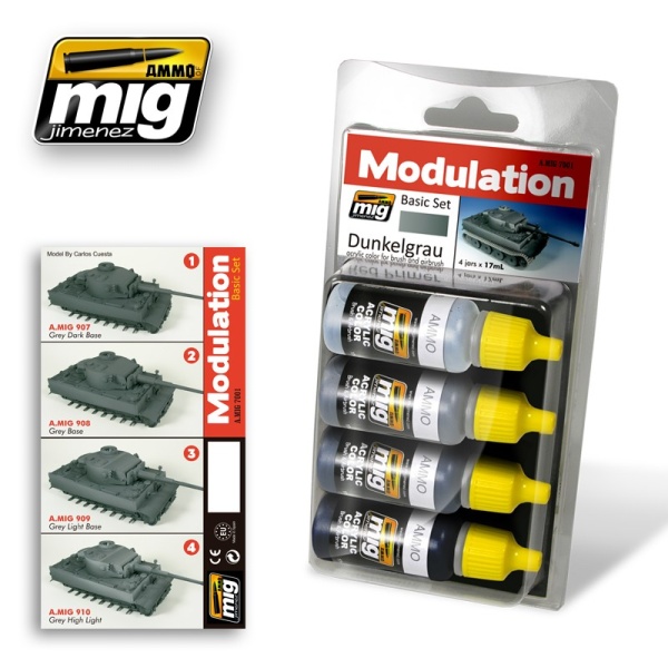 AMIG7001 DUNKELGRAU MODULATION SET AMIG7001 DUNKELGRAU MODULATION SET