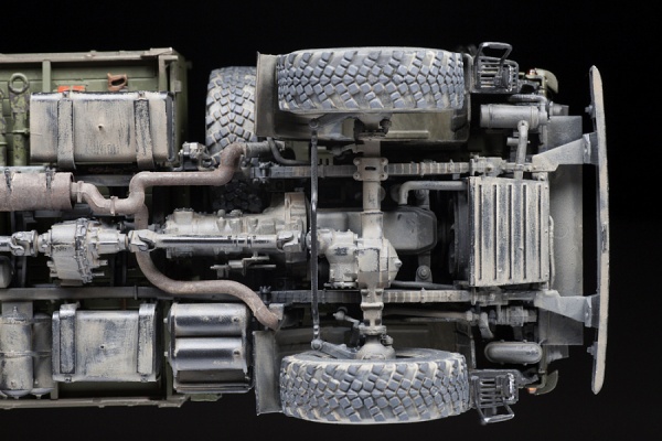 3692 Российский двухосный грузовой автомобиль К-4350