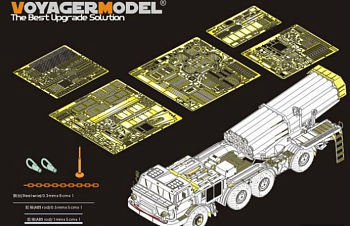 PE35900 Modern Russian 9P140 TEL of 9K57 Uragan(BM-27) MLRS Basic